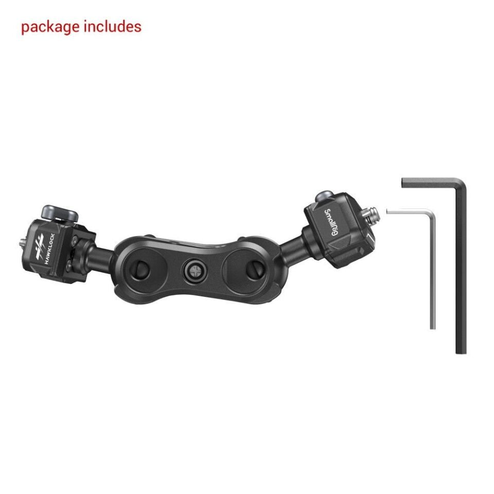 SmallRig 3515C Drop-in HawkLock Mini Magic Arm Hızlı Çıkarma Bilyalı Başlıklı