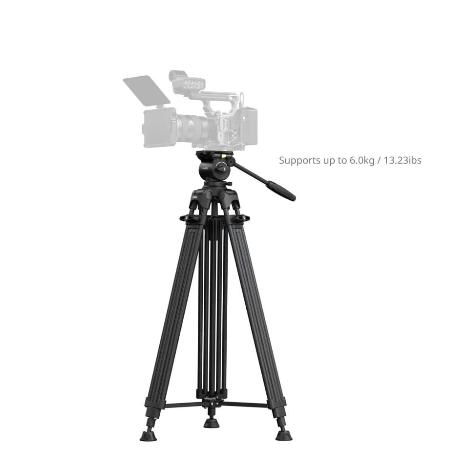 SmallRig 5443 FSD14 FreeSpeed ​​Ağır Hizmet Tipi Karbon Fiber Tripod