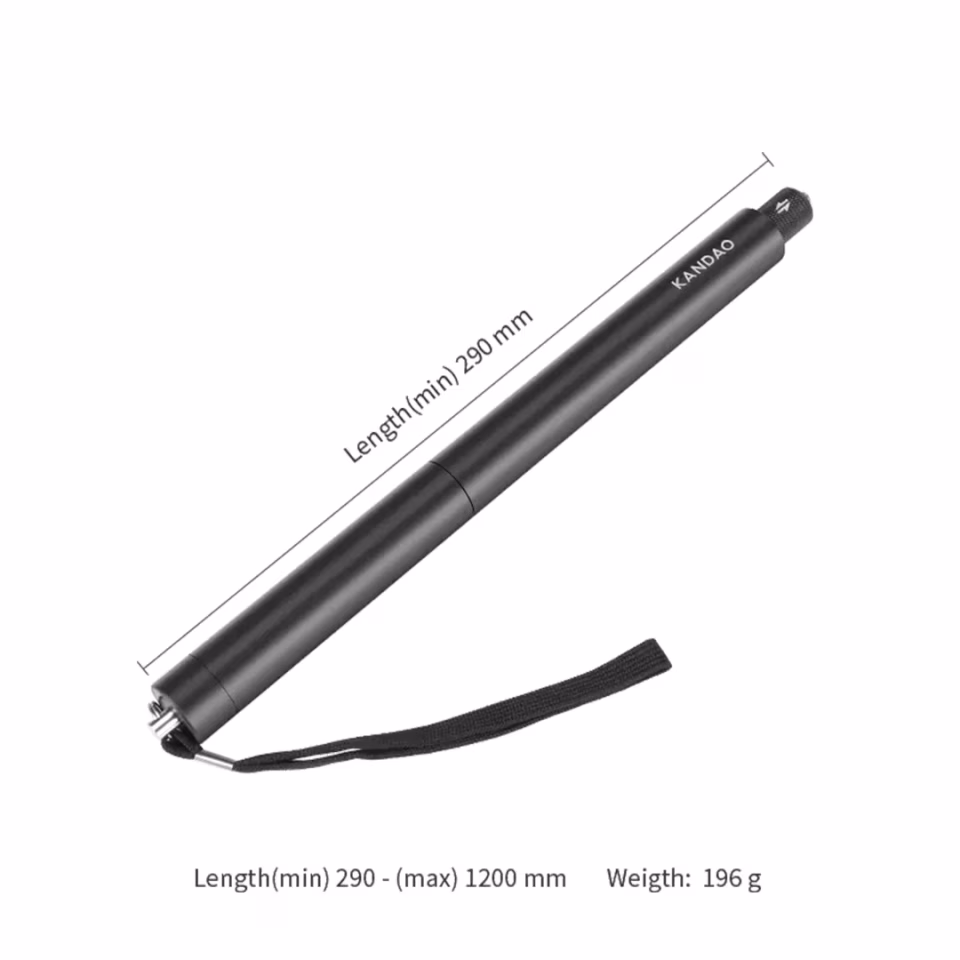 Kandao Q23F-01 120cm Görünmez Selfie Çubuğu