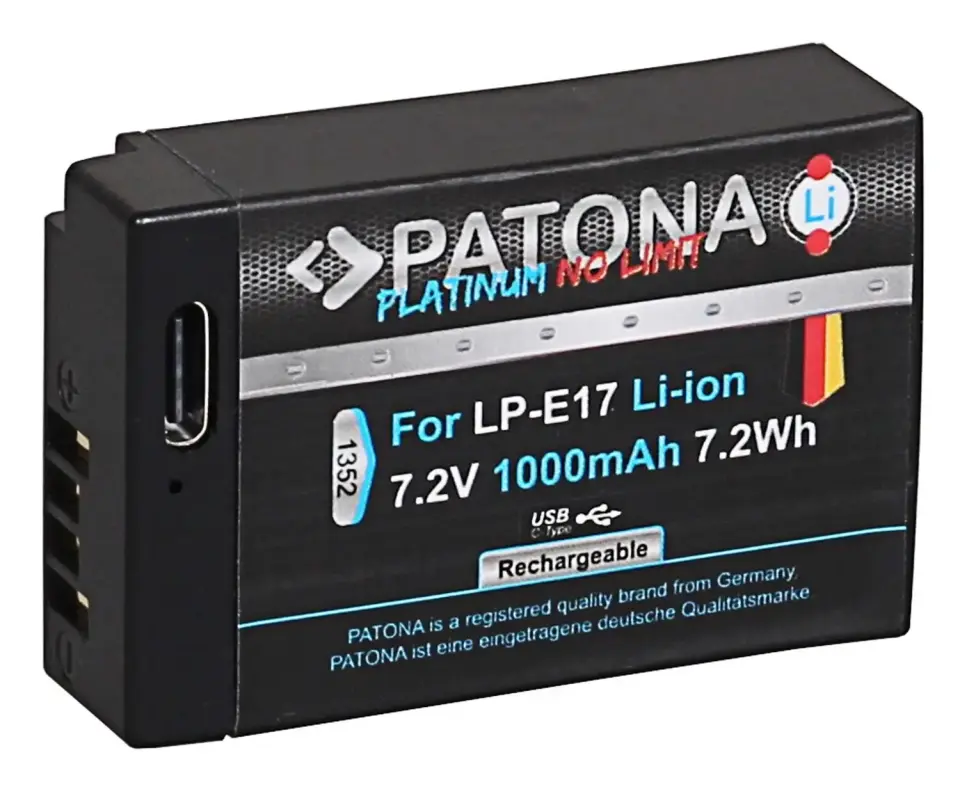 Patona  LP-E8 LP-E8+ Platinum Batarya Canon için