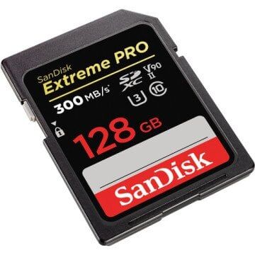 SanDisk 128GB Extreme PRO UHS-II SDXC V90