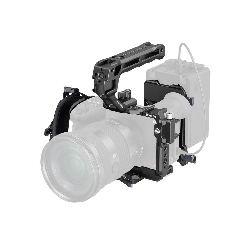 SmallRig 5590 Sony FX2  için Pil Plakalı  Gelişmiş Kafes Kiti