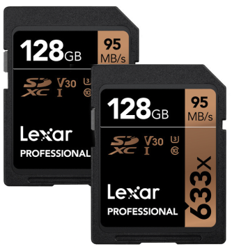 Lexar 128GB Professional 95MB/sn UHS-I SDXC Hafıza Kartı
