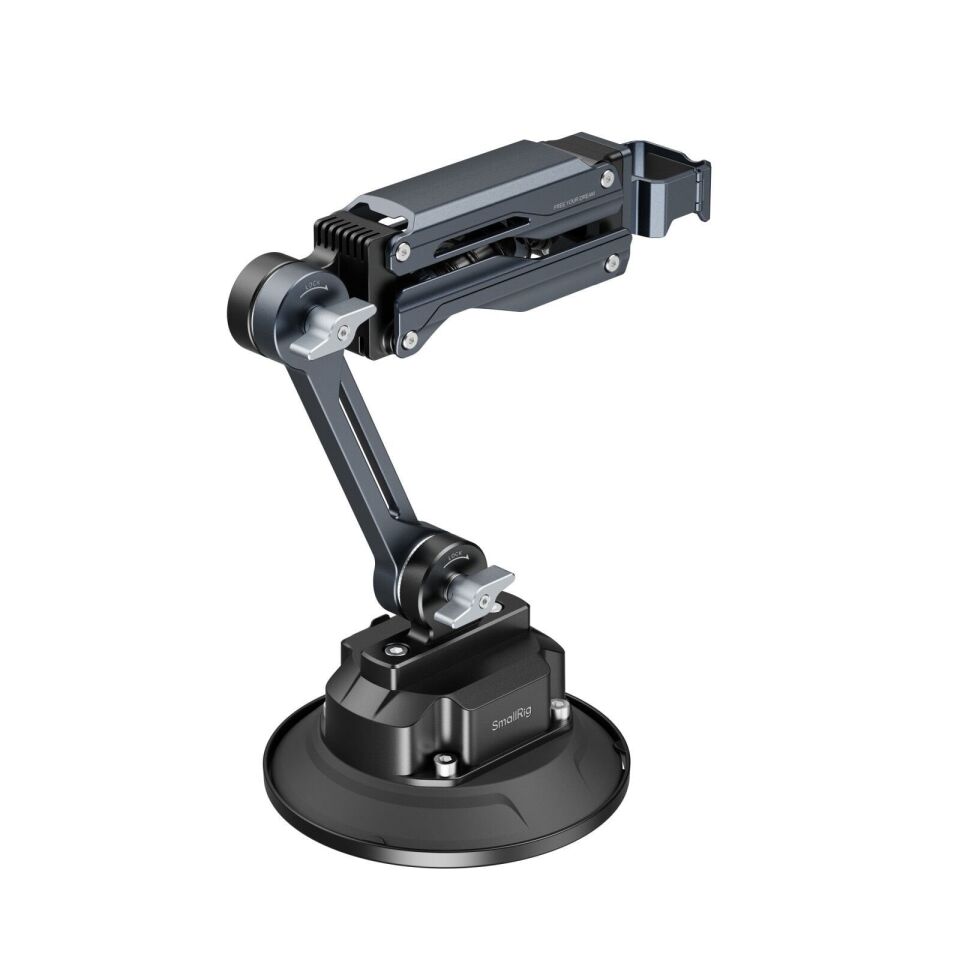 SmallRig 5507 DJI Osmo Pocket 3 / GoPro HERO13 Black / Insta360 X4  için Elektronik Vantuzlu  Şok Emici Destek