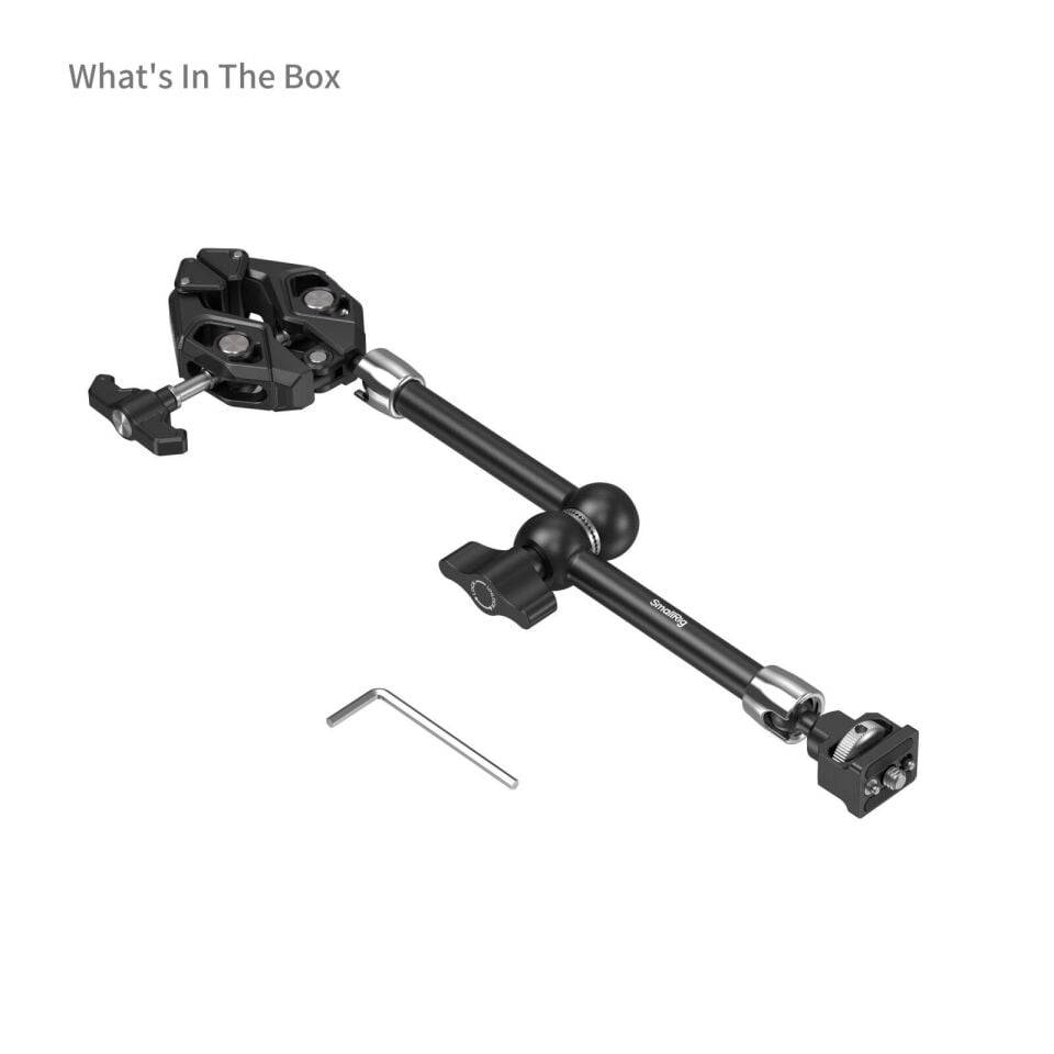 SmallRig 5312 Magic Arm Yengeç Şeklinde Kelepçeli