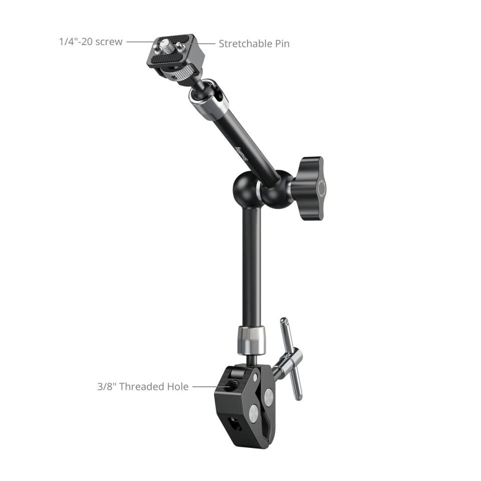 SmallRig 5311 Yengeç Şekilli Kelepçeli  Sihirli Kol (11'')
