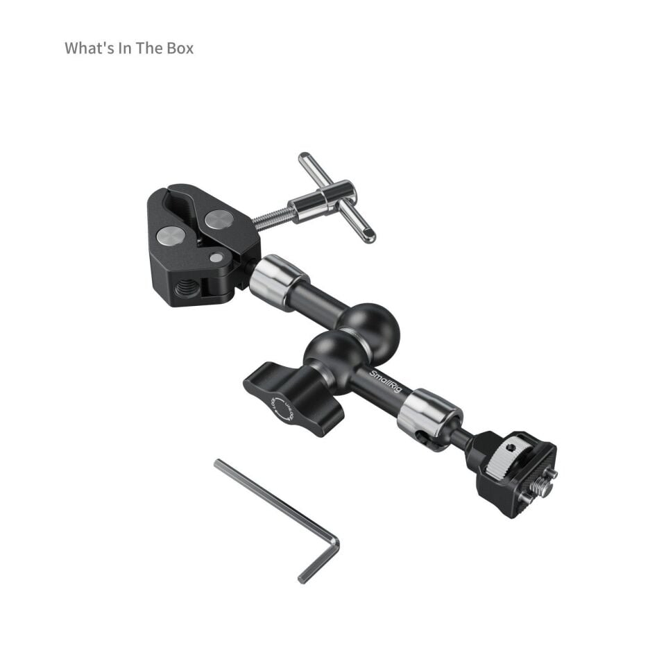 SmallRig 5310 Magic Arm Yengeç Şeklinde Kelepçeli (7'')