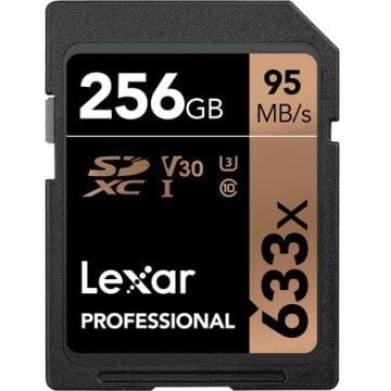 Lexar 128GB Professional 95MB/sn UHS-I SDXC Hafıza Kartı (2'li Paket)