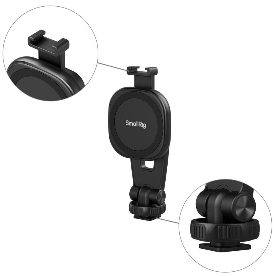 SmallRig 5283 AC-10  Bağlantı Aparatlı Takılabilir Telefon Kelepçesi
