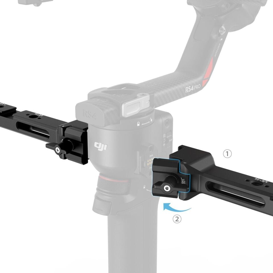 SmallRig 4327  DJI RS Serisi için Odak Kontrolü Çift Tutamağı