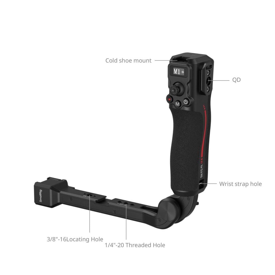 SmallRig 4327  DJI RS Serisi için Odak Kontrolü Çift Tutamağı