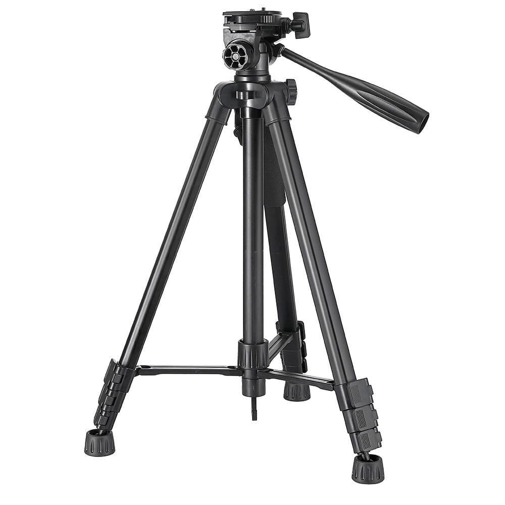 Kingjoy VT-860SCB Uzaktan Kumandali + Cep Telefonu Standli Video Tripodu Siyah (Large)