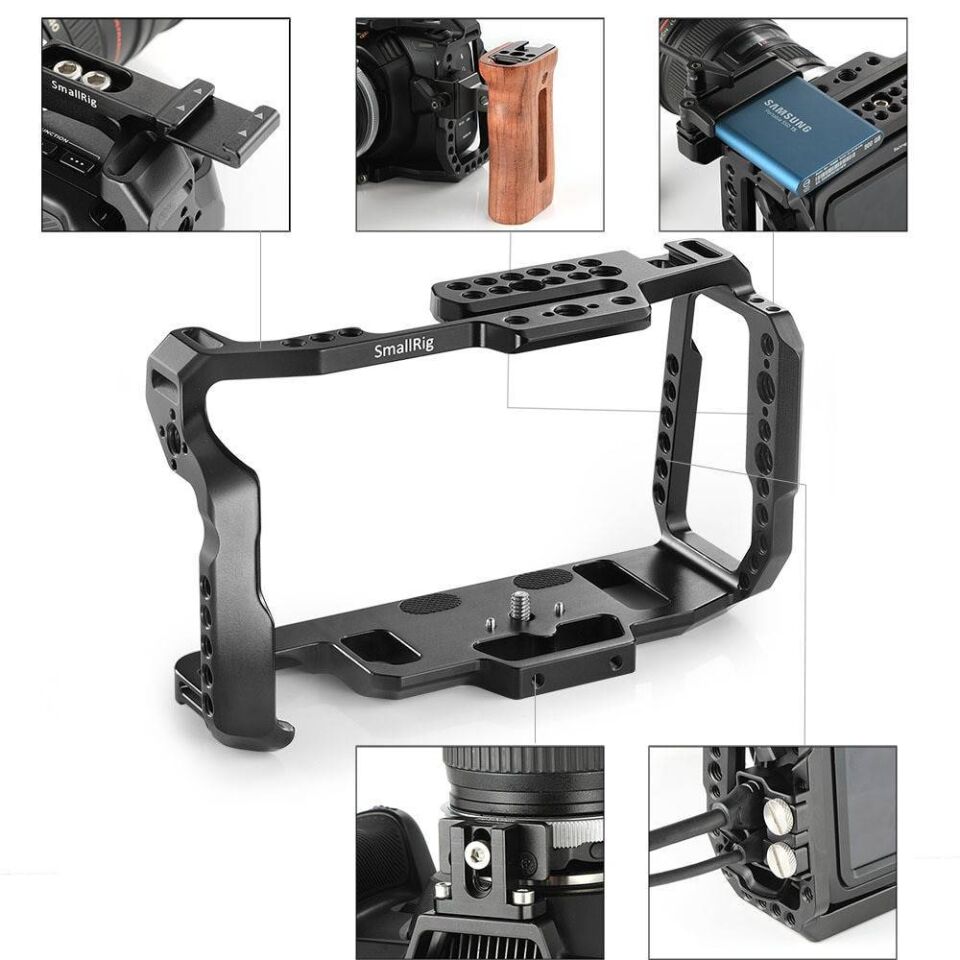 SmallRig 2203B Blackmagic 4K ve 6K için Kafes