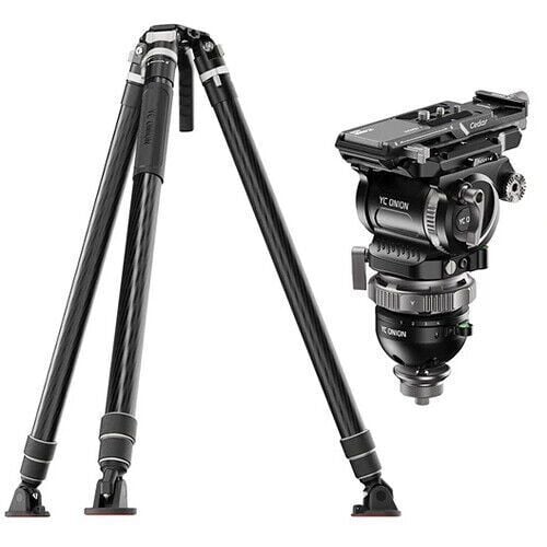 YC Onion Pineta Lite & CB7 Cedar Fluid Head Karbon Fiber Tripod Kit