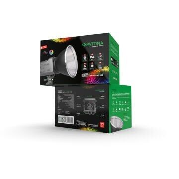 Patona 4167 Premium GLP100 Rgb Cob Led-Stüdyo Işığı 100W