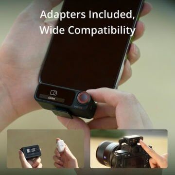 DJI Mic 2 Kompakt Dijital Kablosuz Mikrofon Sistemi (2 Kişilik)