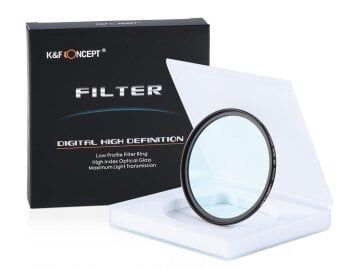 K&F Concept 46mm UV Slim HD Filtre
