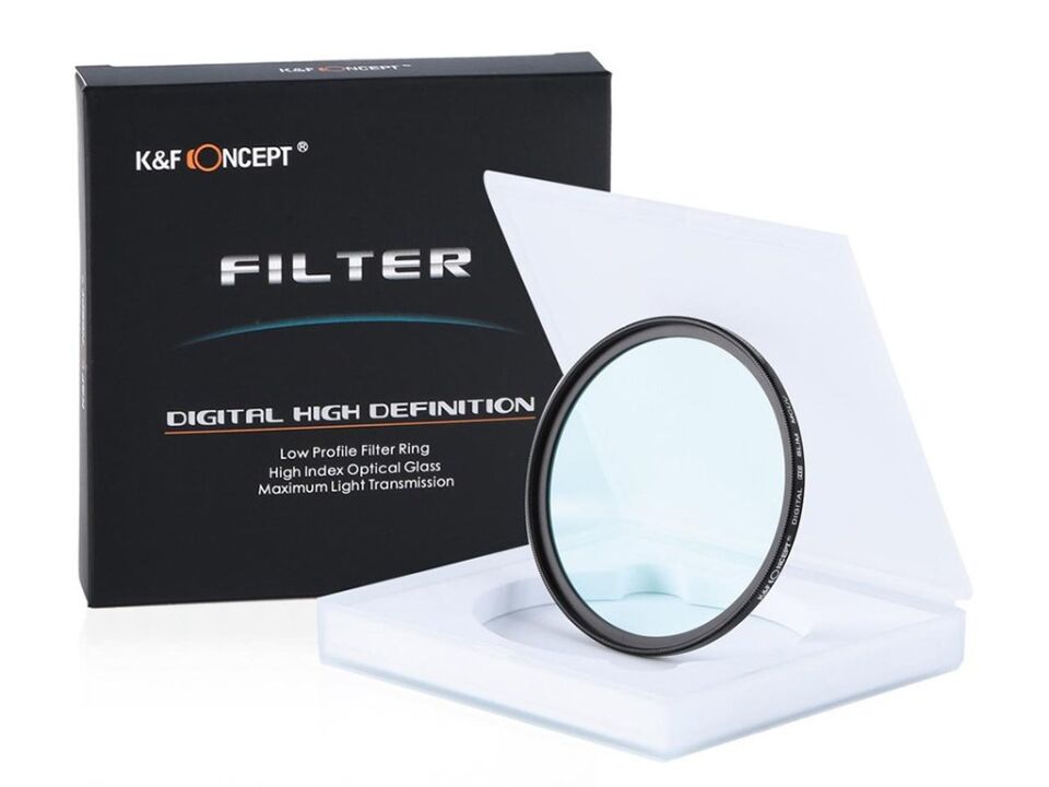 K&F Concept 46mm UV Slim HD Filtre
