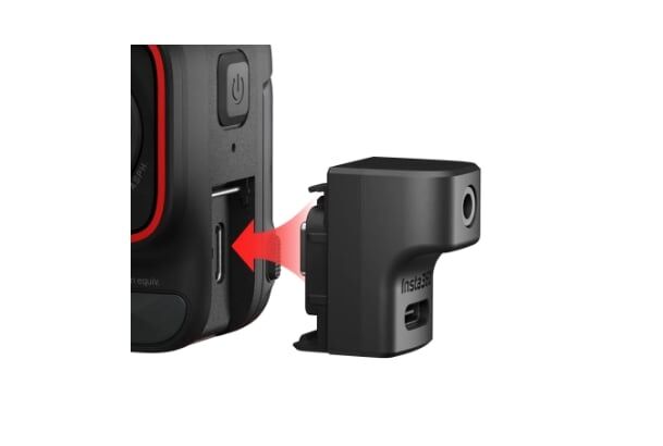 Insta360 Ace Serisi Mikrofon Adaptörü (Ace Pro, Ace Pro 2)