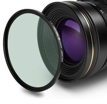 K&F Concept 52mm Nano X MRC Polarize Filtre