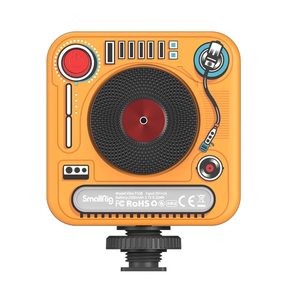 SmallRig 4276 Vibe P108 Tam Renkli mini LED Video Işığ