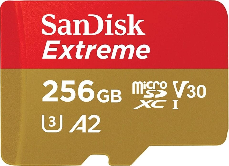 Sandisk Extreme 256GB MicroSDXC 160MB/s Hafıza Kartı