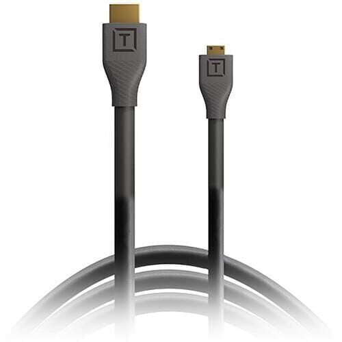 TetherPro HDMI Micro to HDMI 2.0 0.3 m Kablo (H2D1.BLK)
