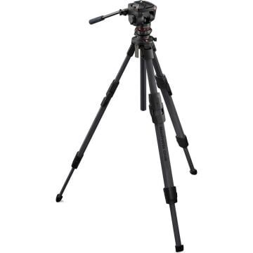 Manfrotto MKONEC-500X One Karbon Tripod ve 500X Akışkan (Fluid) Video Başlık
