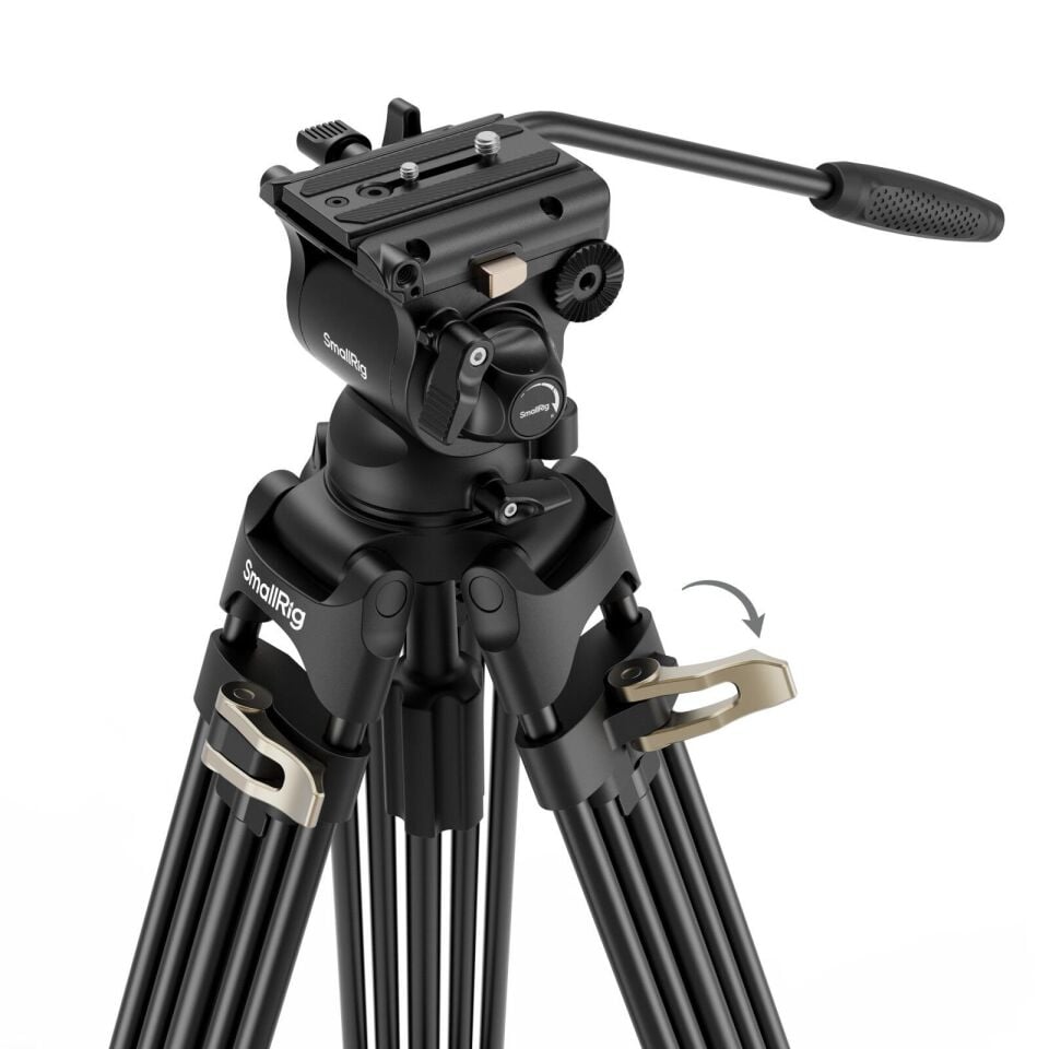 SmallRig 4686 AD-01S  Profesyonel Video Tripod Kiti
