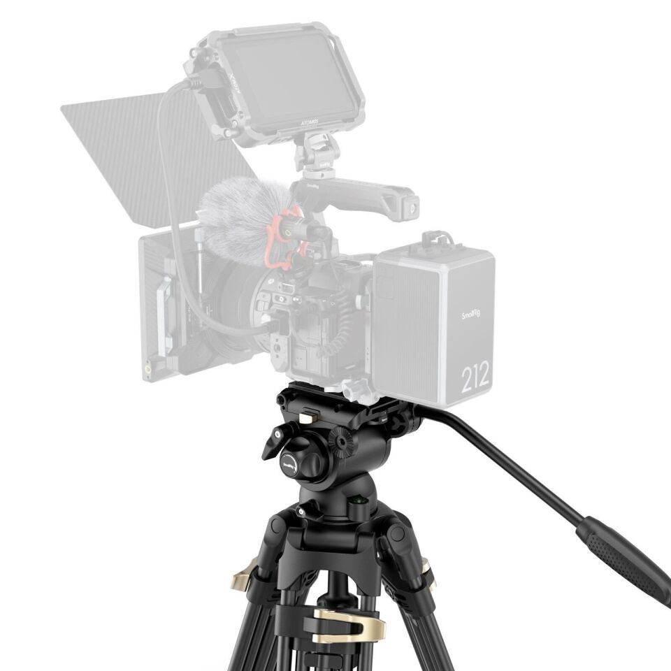 SmallRig 4686 AD-01S  Profesyonel Video Tripod Kiti