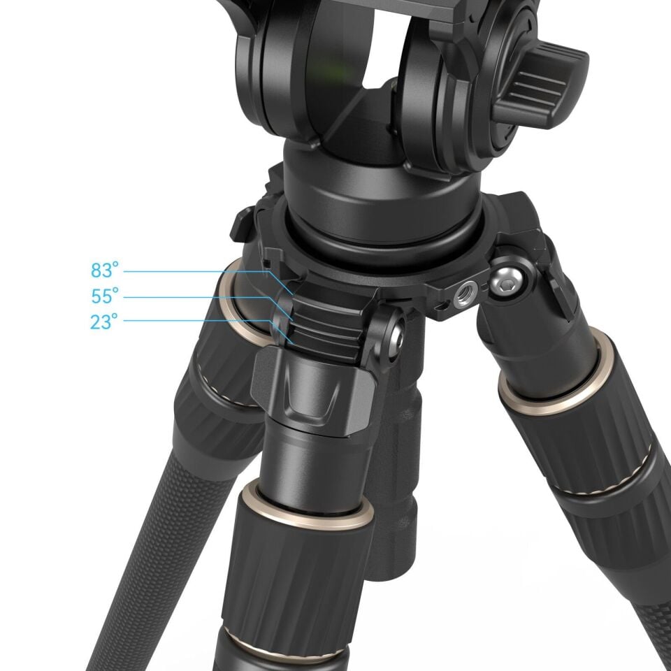 SmallRig 4643 FT-S303  Karbon Fiber Tripod Kiti