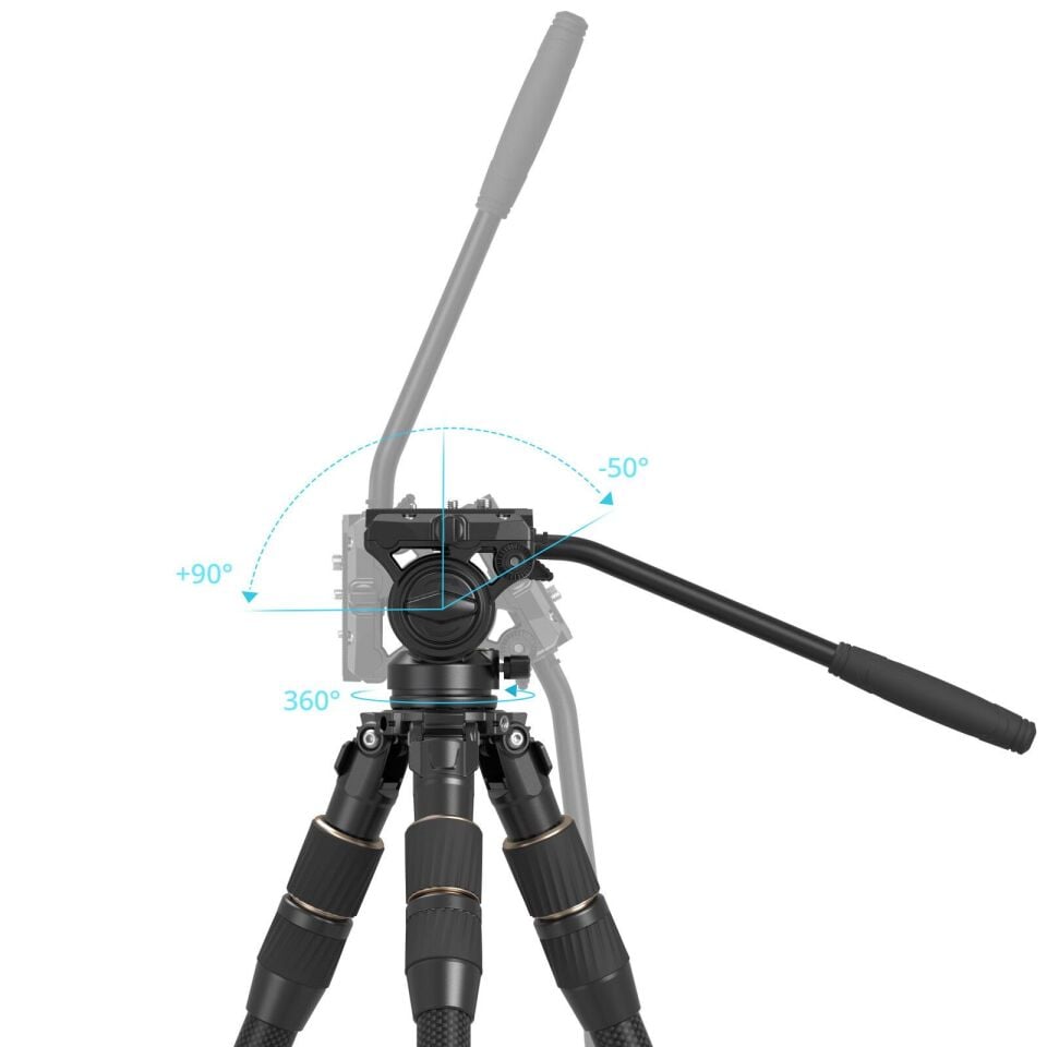 SmallRig 4643 FT-S303  Karbon Fiber Tripod Kiti