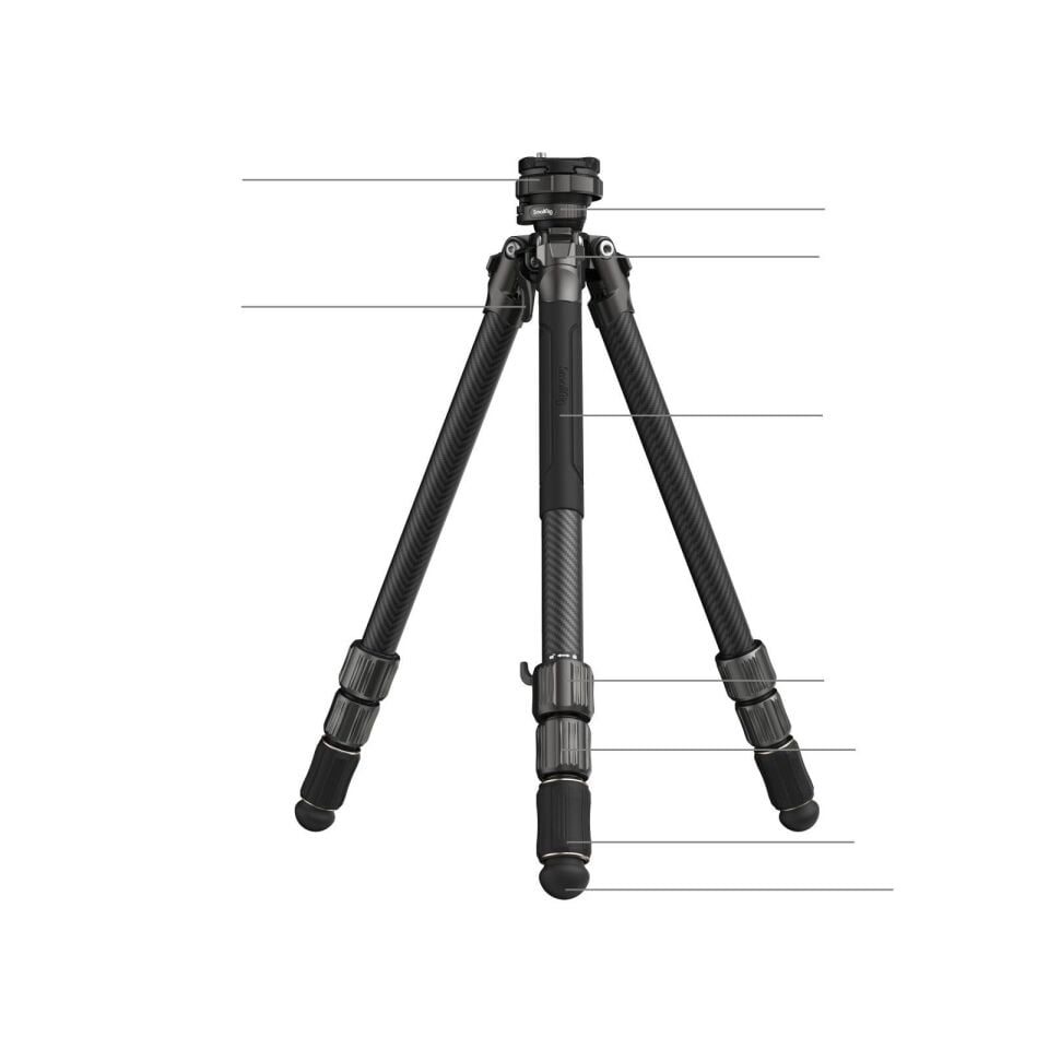 SmallRig 4353 AP-100  FreeRover Karbon Fiber Fotoğraf Tripod Seti
