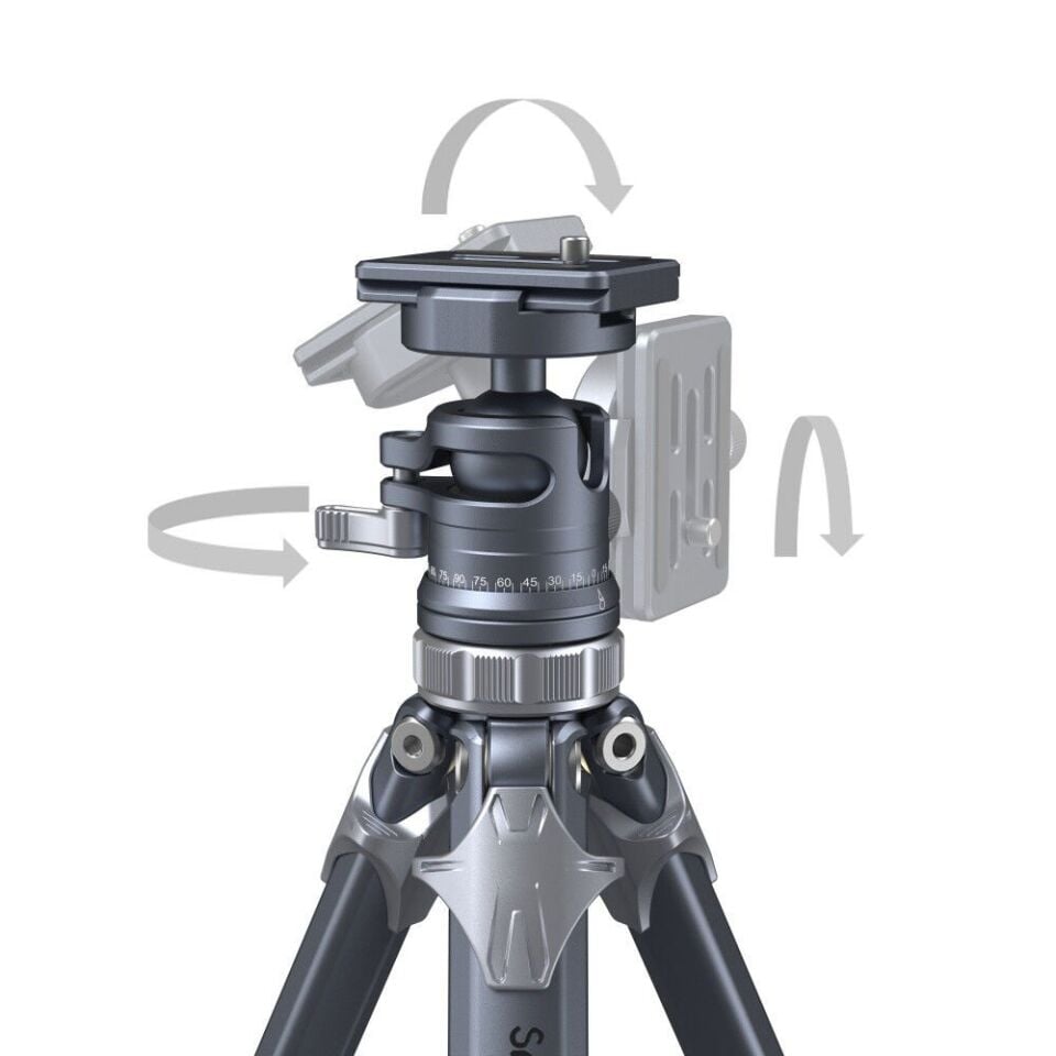 SmallRig 4222B  AP-02 Hafif Seyahat Tripod