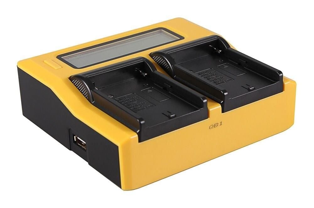 Patona 1809 Sony F550 F770 F970 İçin Çiftli Şarj Aleti