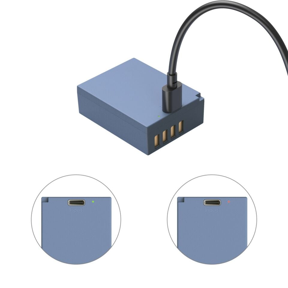 SmallRig 5062 NP-W126S USB-C Şarj Edilebilir Kamera Pili