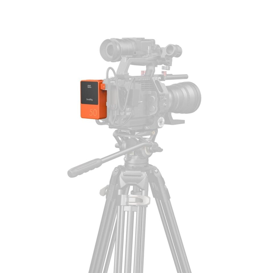 SmallRig 4871 VB50 Mini V Montajlı Pil (Turuncu)