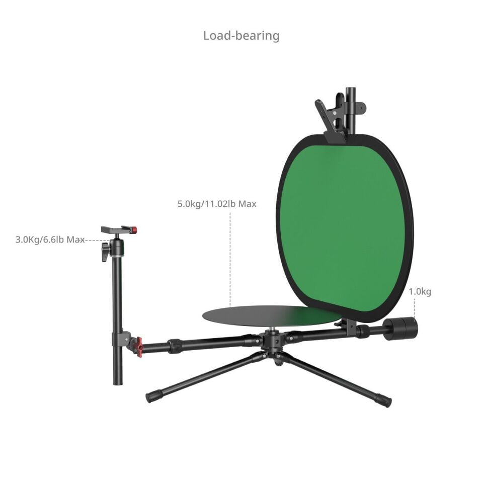 SmallRig 4807 Profesyonel 12'' 360° Fotoğrafçılık Pikabı