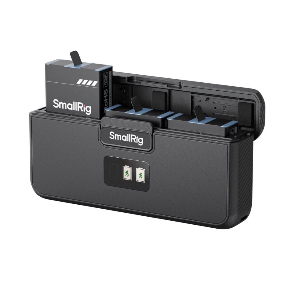 SmallRig 4565 Kamera Pili ve Şarj Seti (GoPro 9/10/11/12 İçin)
