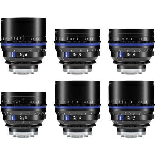 ZEISS Nano Prime 6-Lens Set (Sony E)
