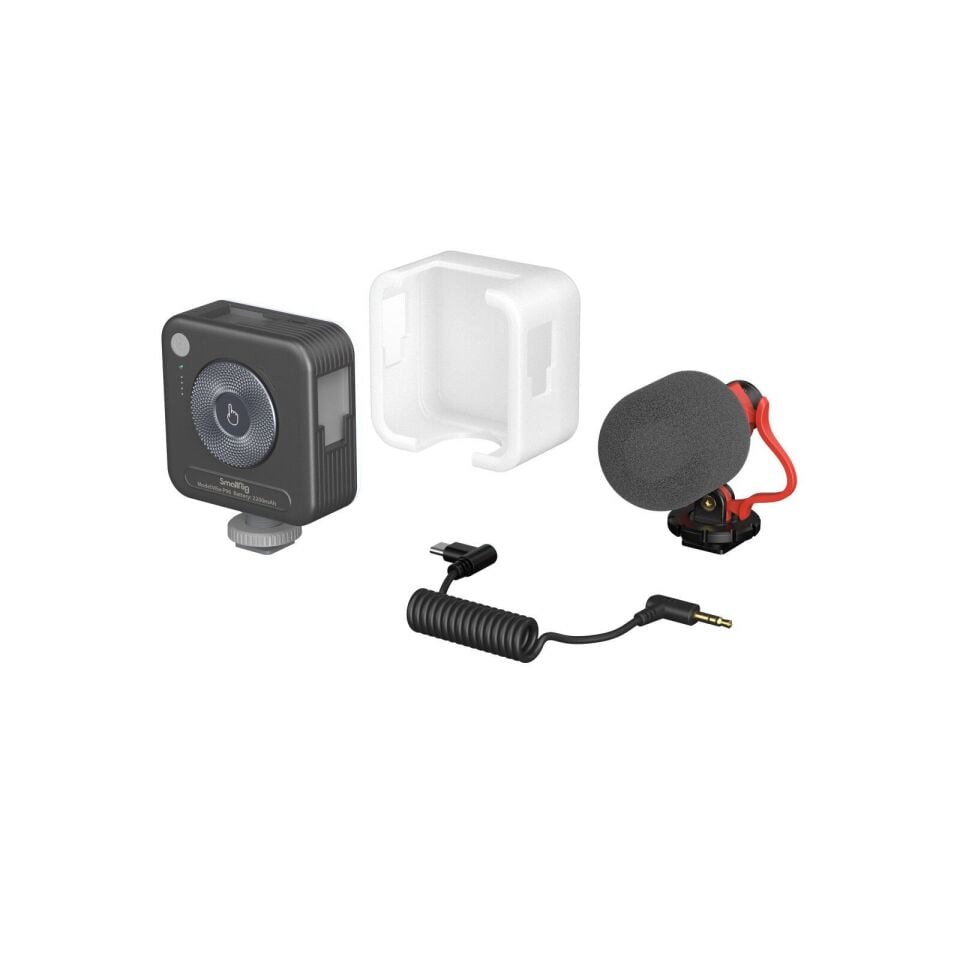 SmallRig 4369 VK-50 Akıllı Telefon Vlog Tripod Kiti