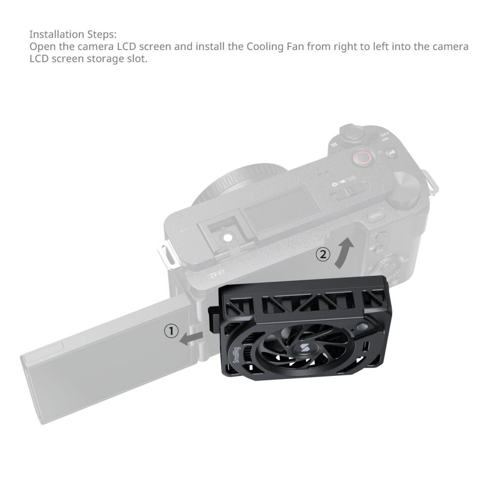 SmallRig 5152 Sony Seçili Kameralar için  Soğutma Fanı