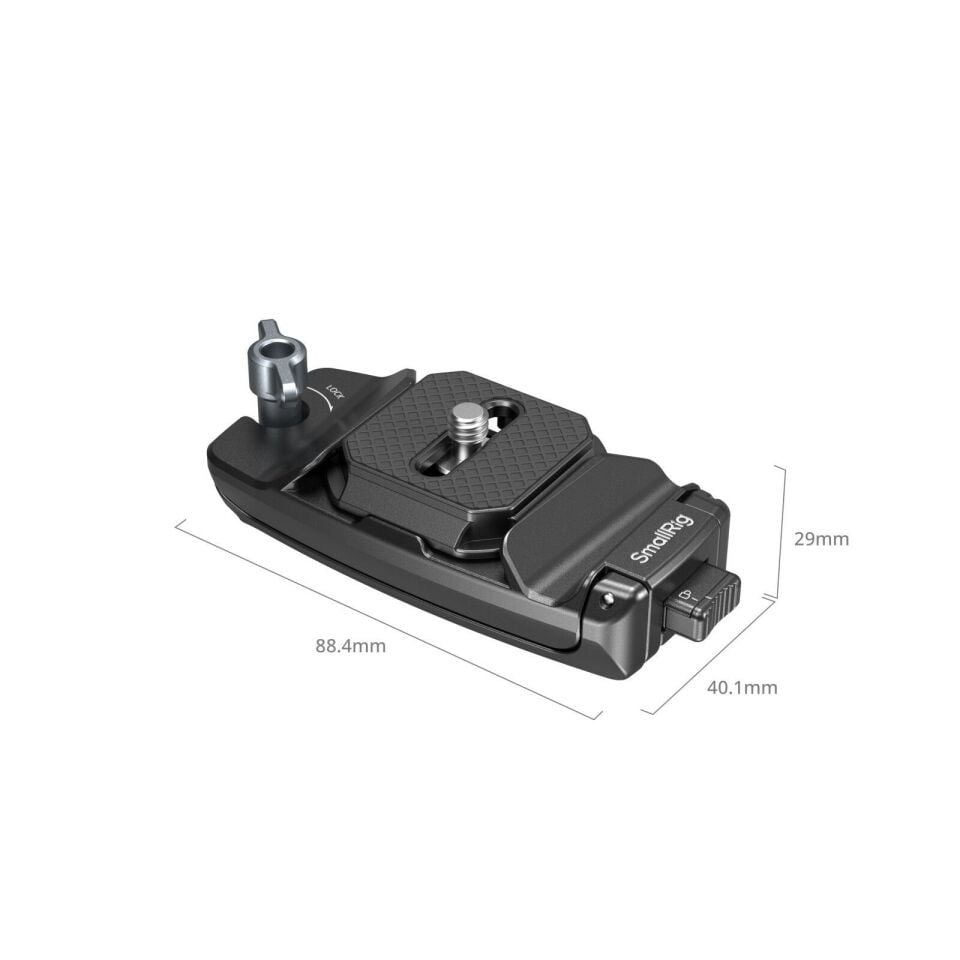 SmallRig 5053 Hızlı Çıkarma Montaj Plakalı  Kamera Klipsi Kiti