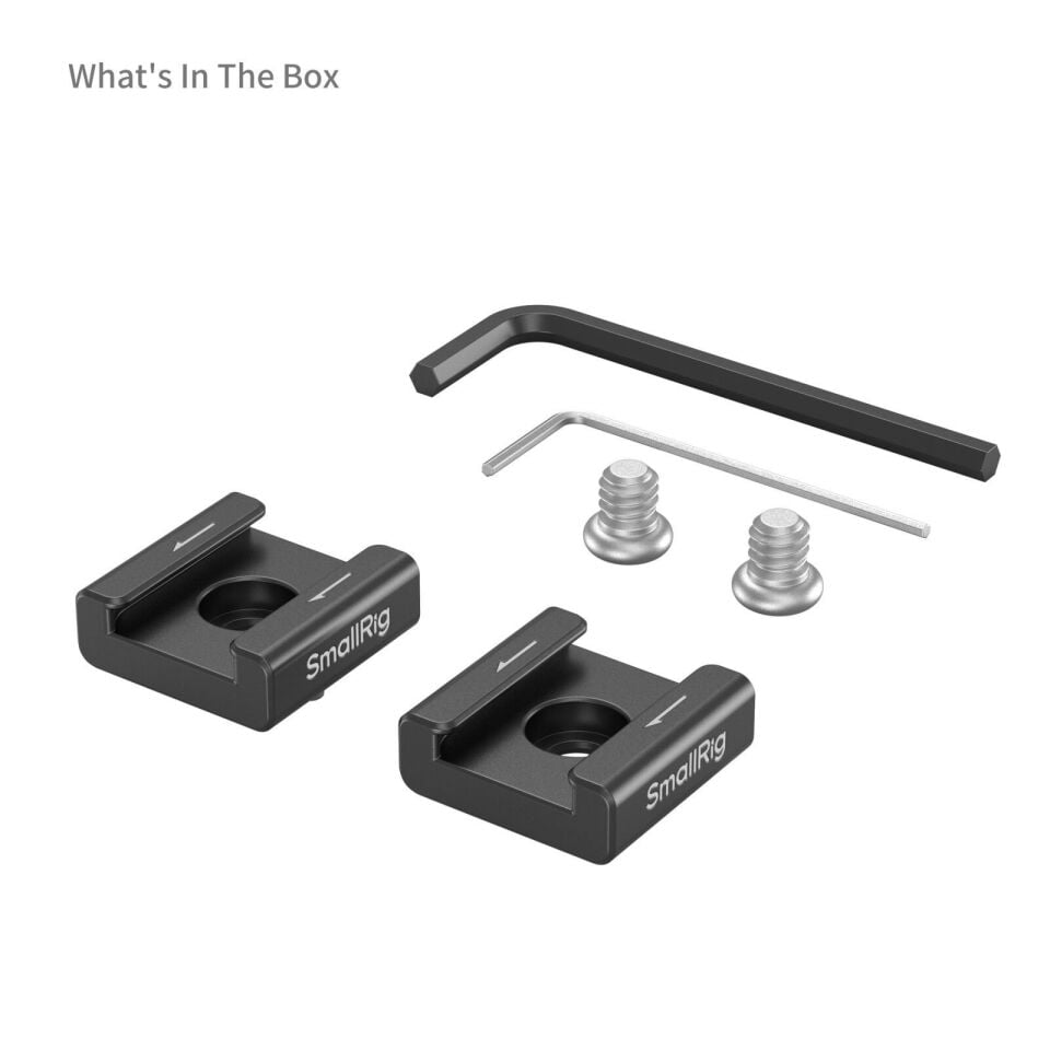 SmallRig 5032 Anti-Twist Metal Ayak Montaj Desteği (2 adet)