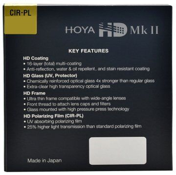 Hoya 62mm HD MK II Circular Polarize Filtre