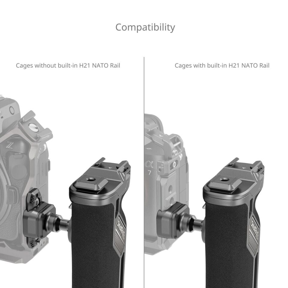 SmallRig 4485 HawkLock H21 Hızlı Çıkartmalı Döner Yan Sap Takımı