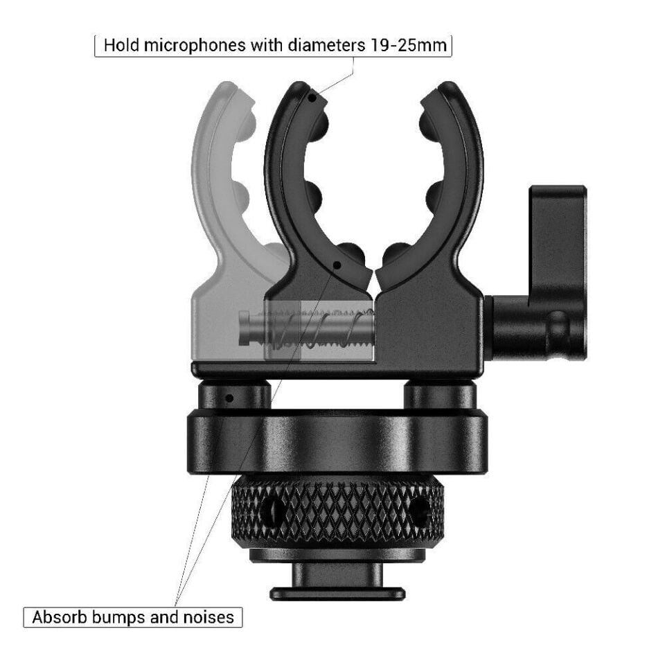 SmallRig BSM2352 Mikrofon Tutucu