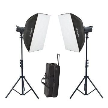 Visico Led-150ST 2’li Video Led Işık Seti (150W)