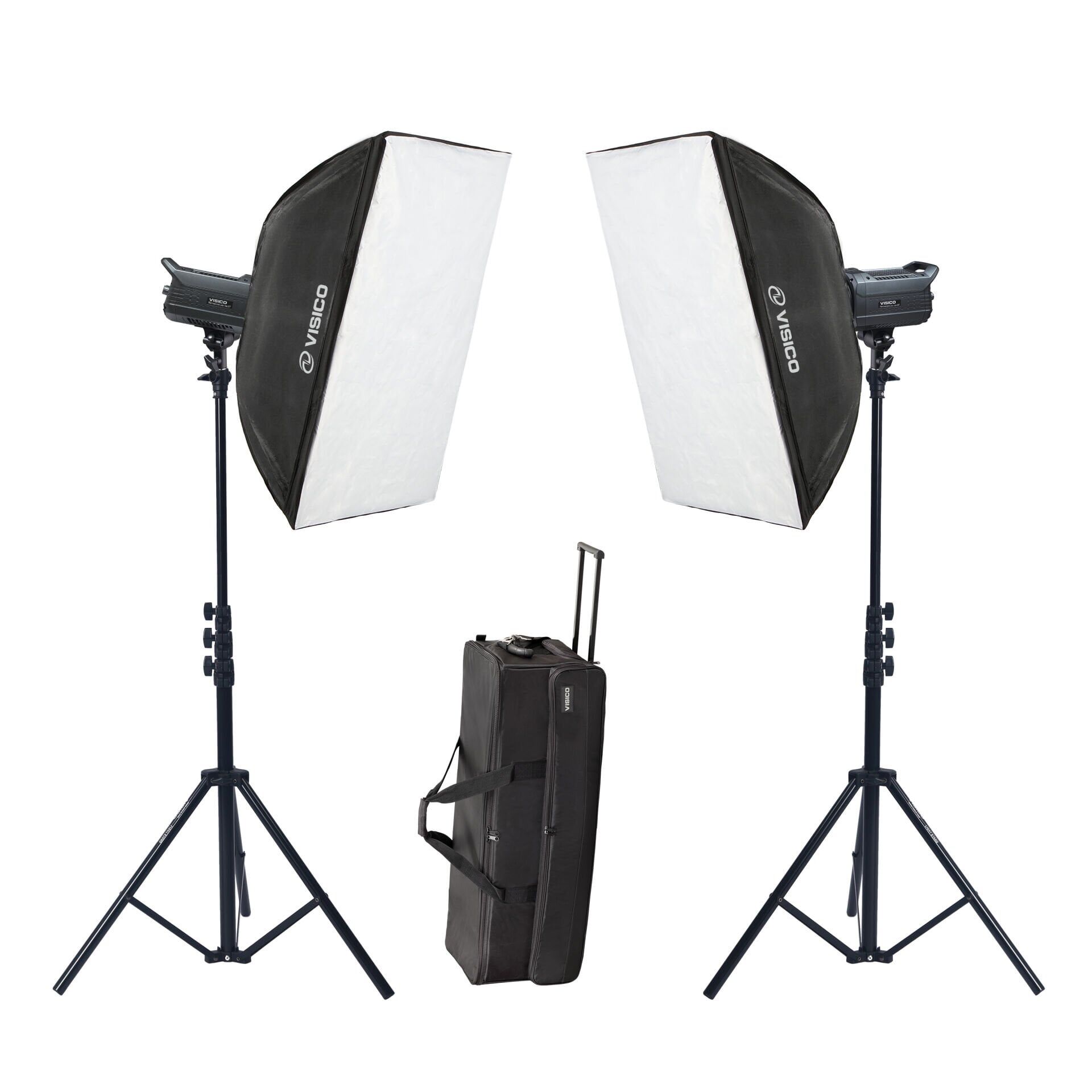 Visico Led-150ST 2’li Video Led Işık Seti (150W)