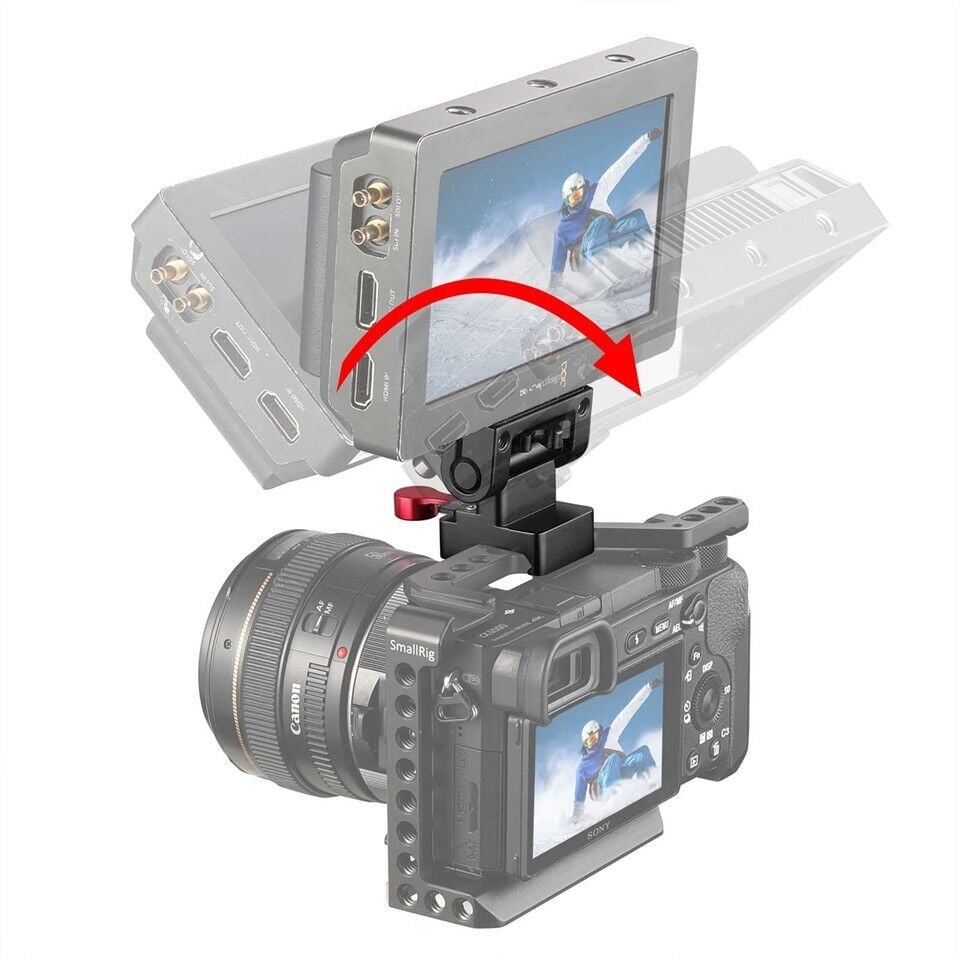 SmallRig 2100B Monitör Eğimli Montaj NATO Kelepçesi